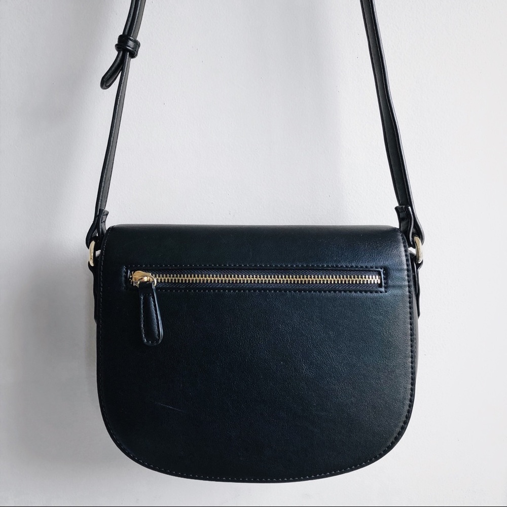 Simple Black Crossbody Bag